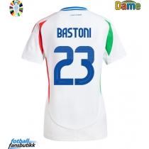 Italia Alessandro Bastoni #23 Bortedrakt Dame EM 2024 Kortermet